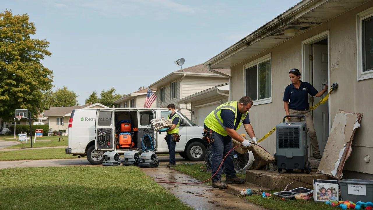 Water Damage Restoration in Start, LA near me